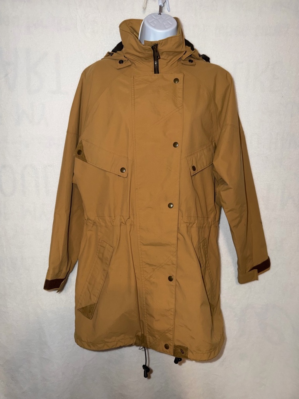 Vintage Far West Tan Gore-Tex Technical Shell Jacket - Women's Size XS -‎ Parka